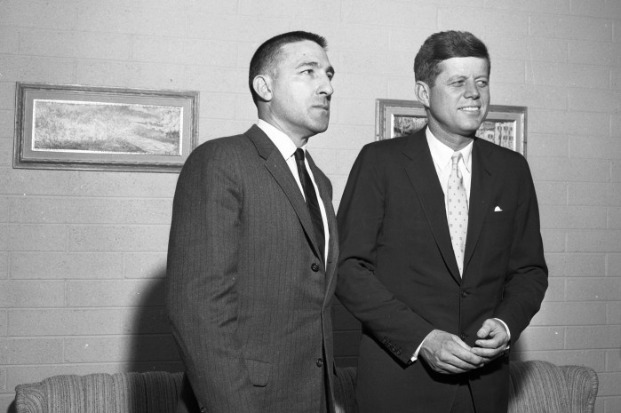 John F. Kennedy and Lyndon B. Johnson in Tucson